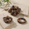 Medium 100% Silk Printed Hair Scrunchies Best Wholesale Bulk Price