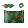 The Christmas Printed 100% 19mm Mulberry Silk Gift Set
