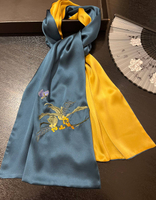 Embroidered Silk Scarves (1)(1)