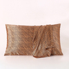 Wholesale Printed 100% Mulberry Silk Pillowcase- Yellow Leopard