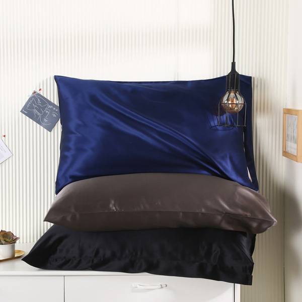 Hidden Zipper 22mm Organic Mulberry Silk Pillowcase Wholsale for Sleep
